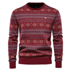 Alternative view of Cotton  Knitted Sweater Fashion Men's Casual Pullover DL12002