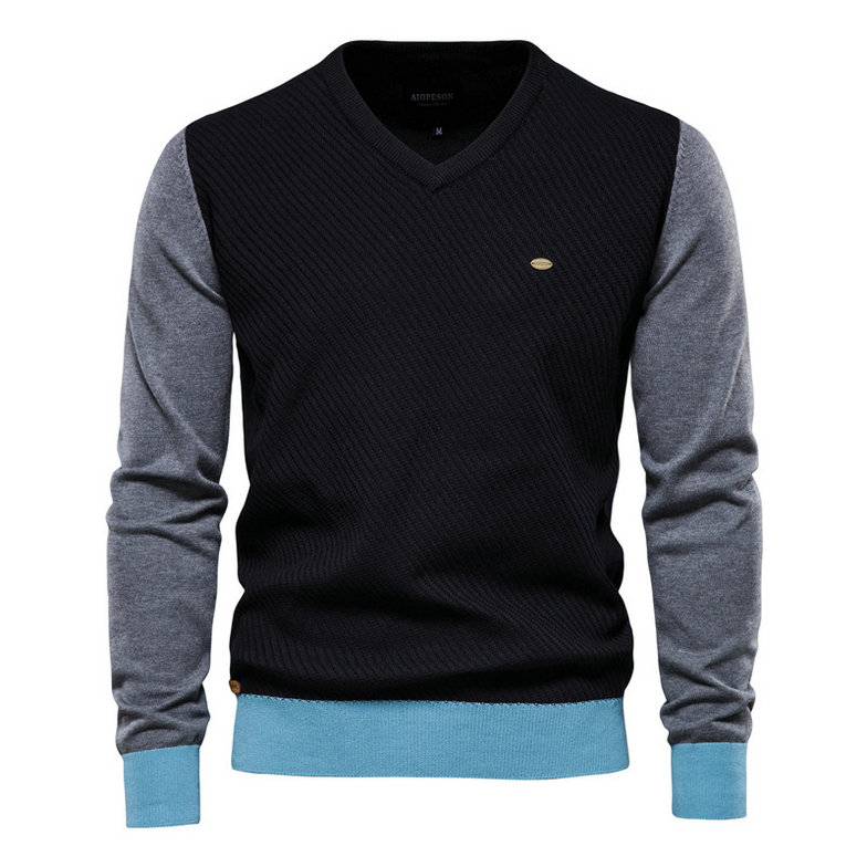 Long Sleeves Sweater Fashion Men's Casual Pullover DL12016