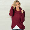 Women's Pullover Warm Sweater Long Sleeves Top DL21001
