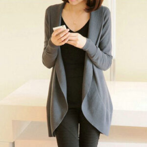 Women's Long Sleeves Warm Cardigan Fashion Sweater DL21006
