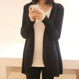 Alternative view of Women's Long Sleeves Warm Cardigan Fashion Sweater DL21006