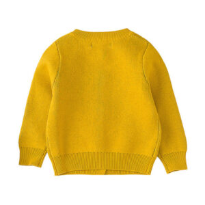 Alternative view of Alpaca Pattern Knit Cardigan Sweater Boys Outerwear DL31004