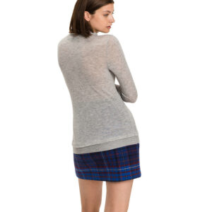 Alternative view of Women's Thin Long Sleeves Crewneck Sweater Knitted Shirts Pullover DL23008