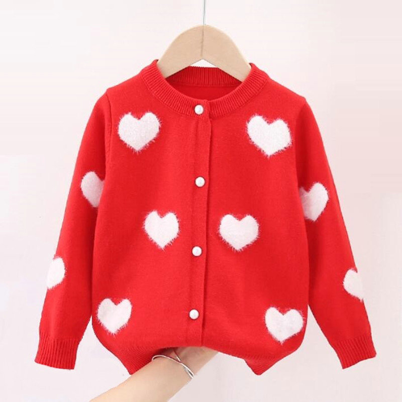 Spring Baby Toddler Clothes Girls Sweater Knitted Cardigan Long Sleeve DL41007 - Image 3